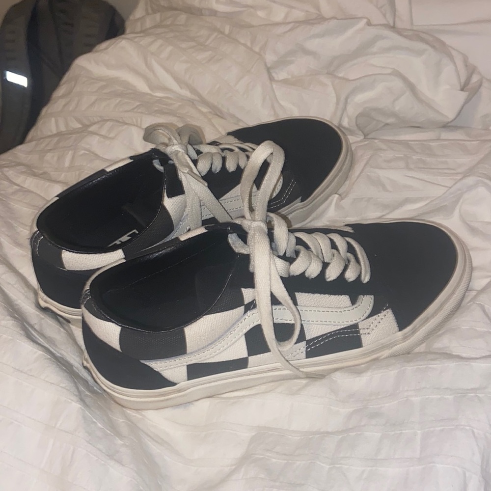 Womens checkered vans